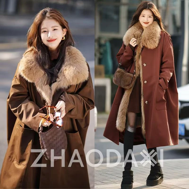 【赵大喜】现货！拽姐皮.草派克-2.0 | 毛领外套整身皮.草外套