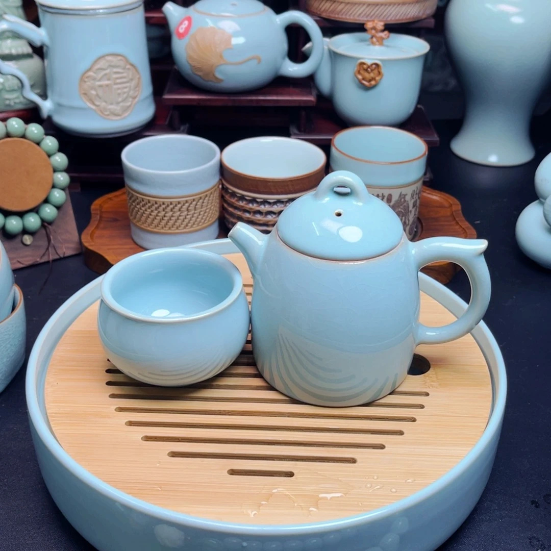 【闪购商品】河南御盏窑，茶器，摆件瓷珠坊