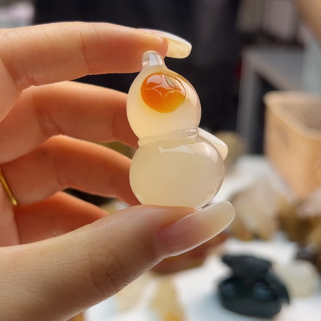 玛瑙/玉髓未镶嵌吊坠(不含链)