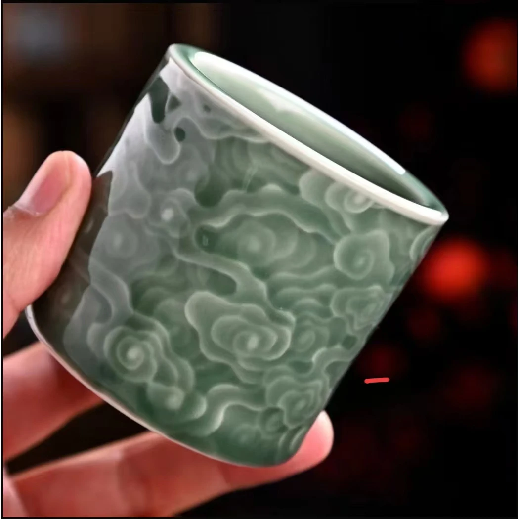 云纹扳指杯 主人杯 -ZH216