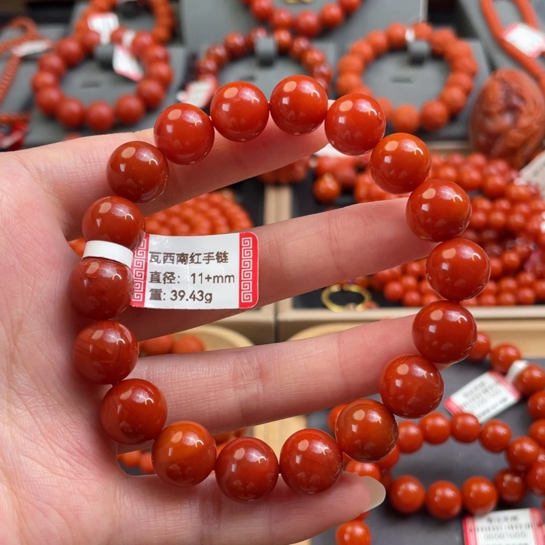 未镶嵌11+mm单圈南红玛瑙