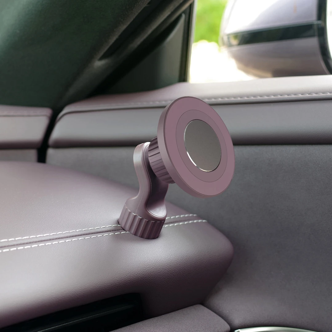 适用小米汽车SU7/YU7车载手机支架熊猫骑士卡丁磁吸支持magsafe