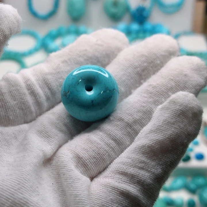 绿松石未镶嵌面包圈