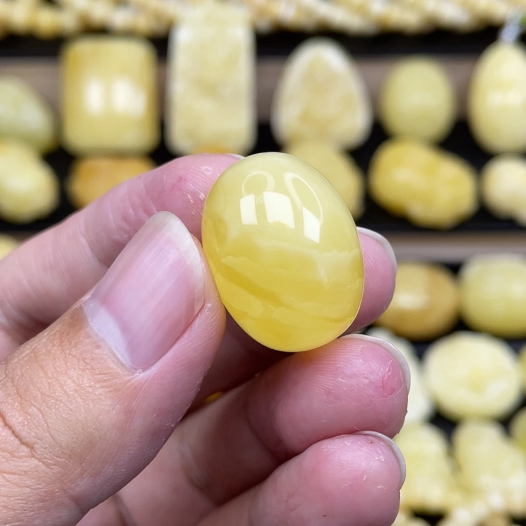 琥珀未镶嵌裸石琥珀蜜蜡