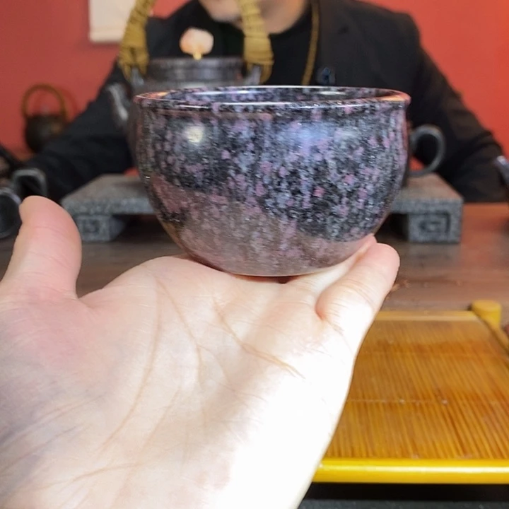 石榴石微瑕缸型杯150cc