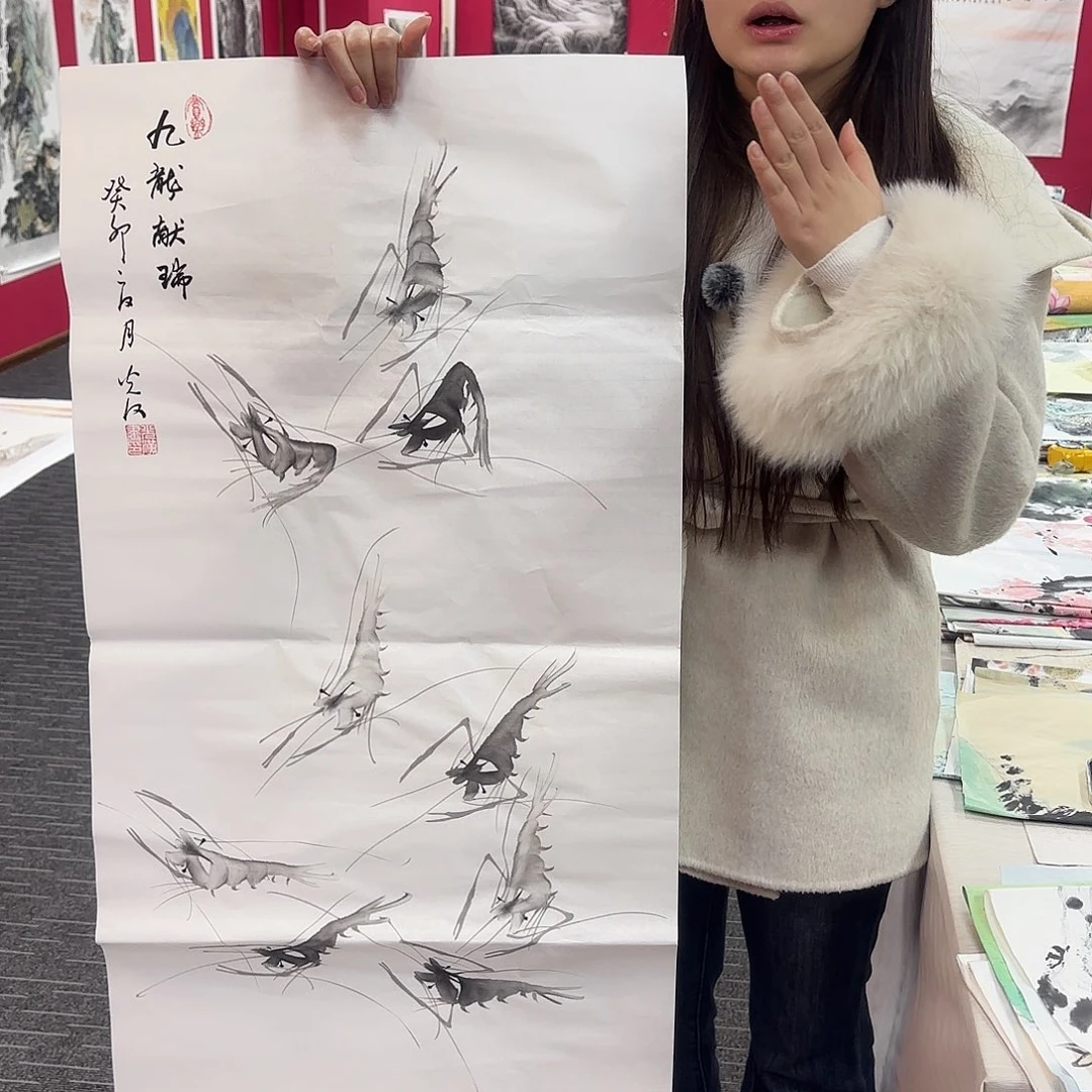 国画国画作品纯手绘