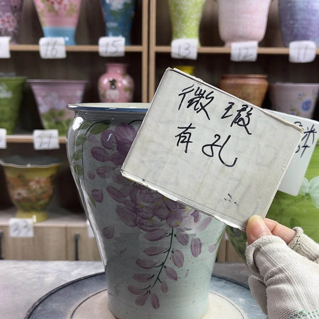 景德镇陶瓷花盆花盆