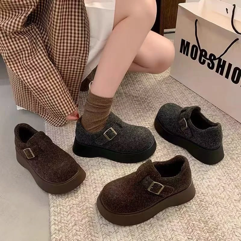 春季时尚款乐福单鞋190-6或14G1906或200156或56347485