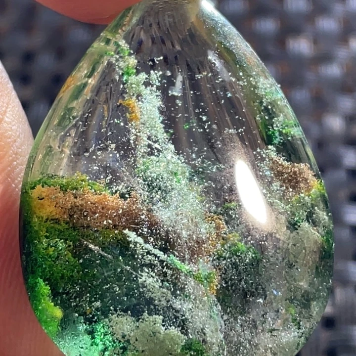 水晶吊坠(不含链)未镶嵌静****i