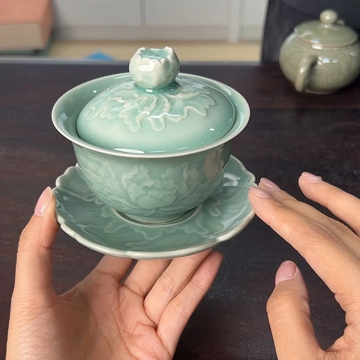 小米茶器龙泉云间青瓷