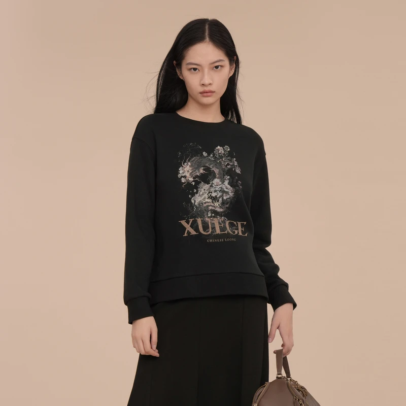 XG雪歌品牌女装2025年新款T恤