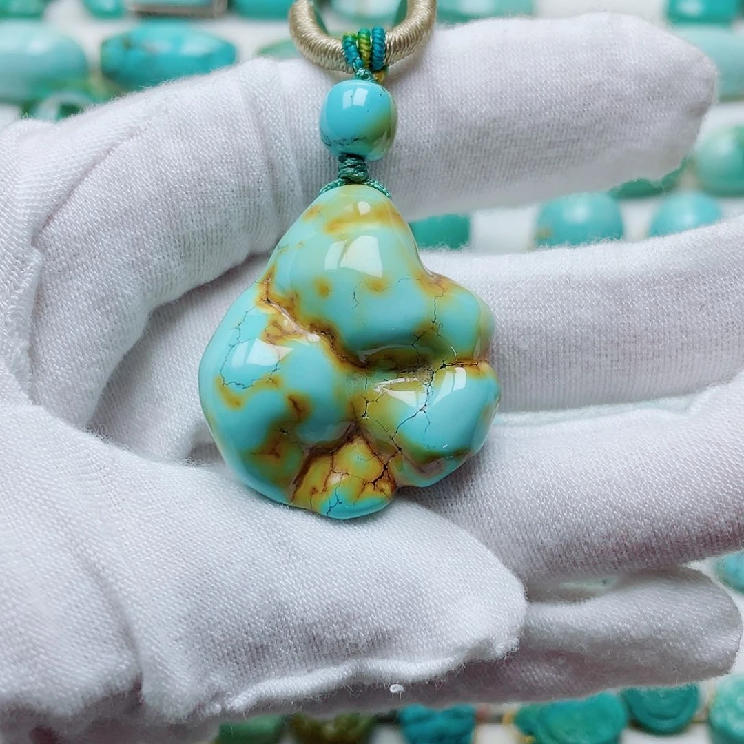 绿松石未镶嵌配饰