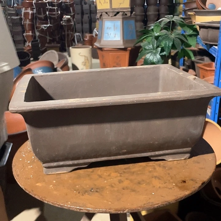 40素面马槽花盆花盆