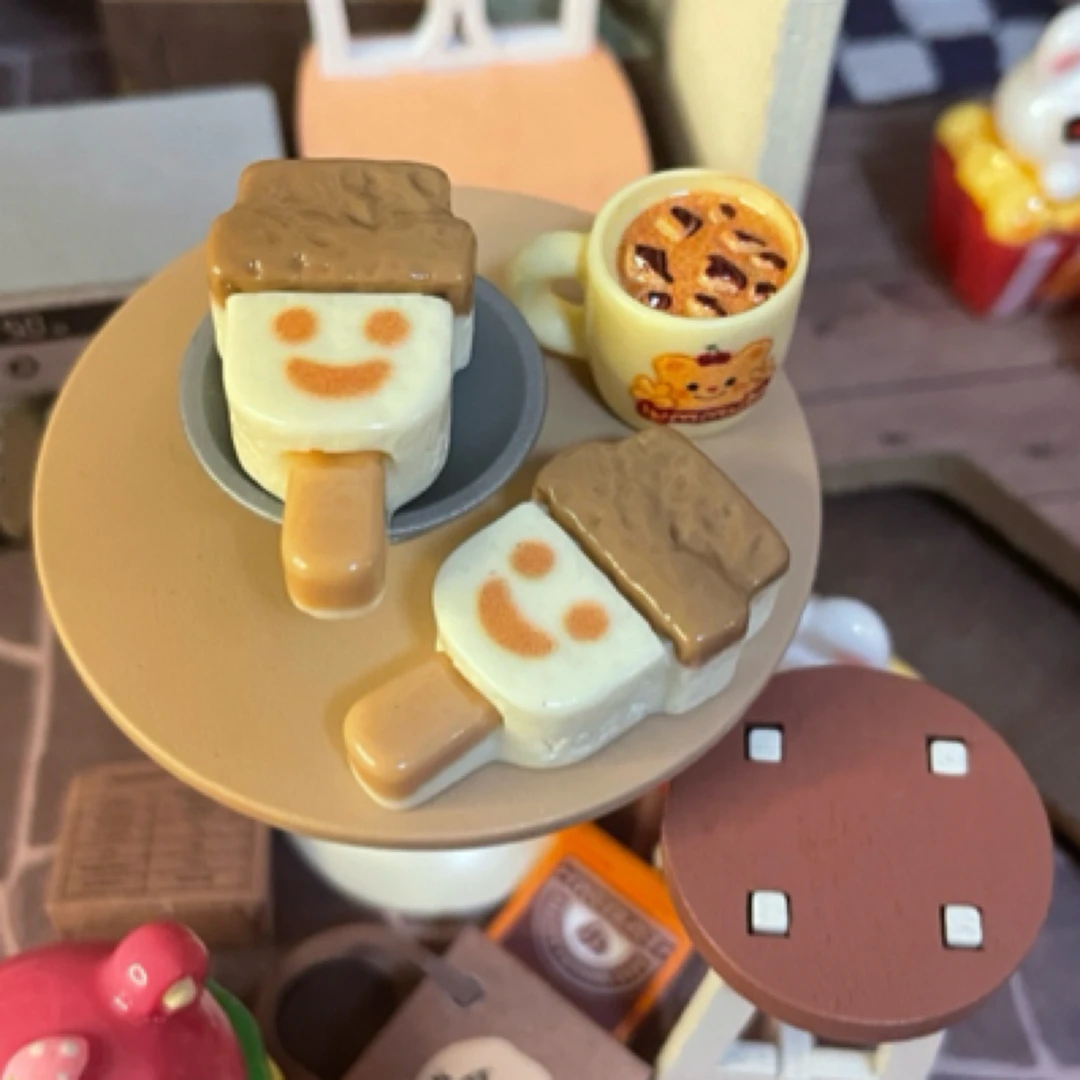 【义气姊妹定制-小雪生雪糕】diy奶油胶配件树脂食玩装饰摆件