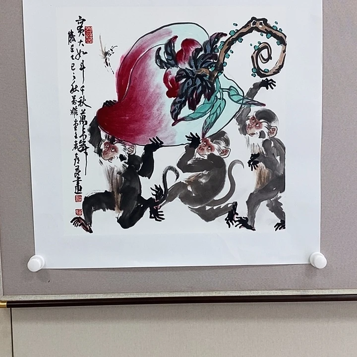 国画亲笔手绘原创