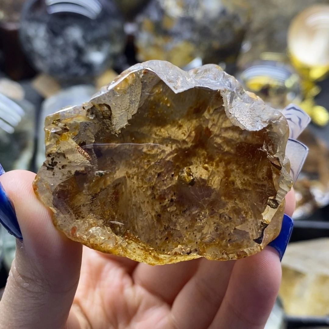 未镶嵌水晶珠宝半成品