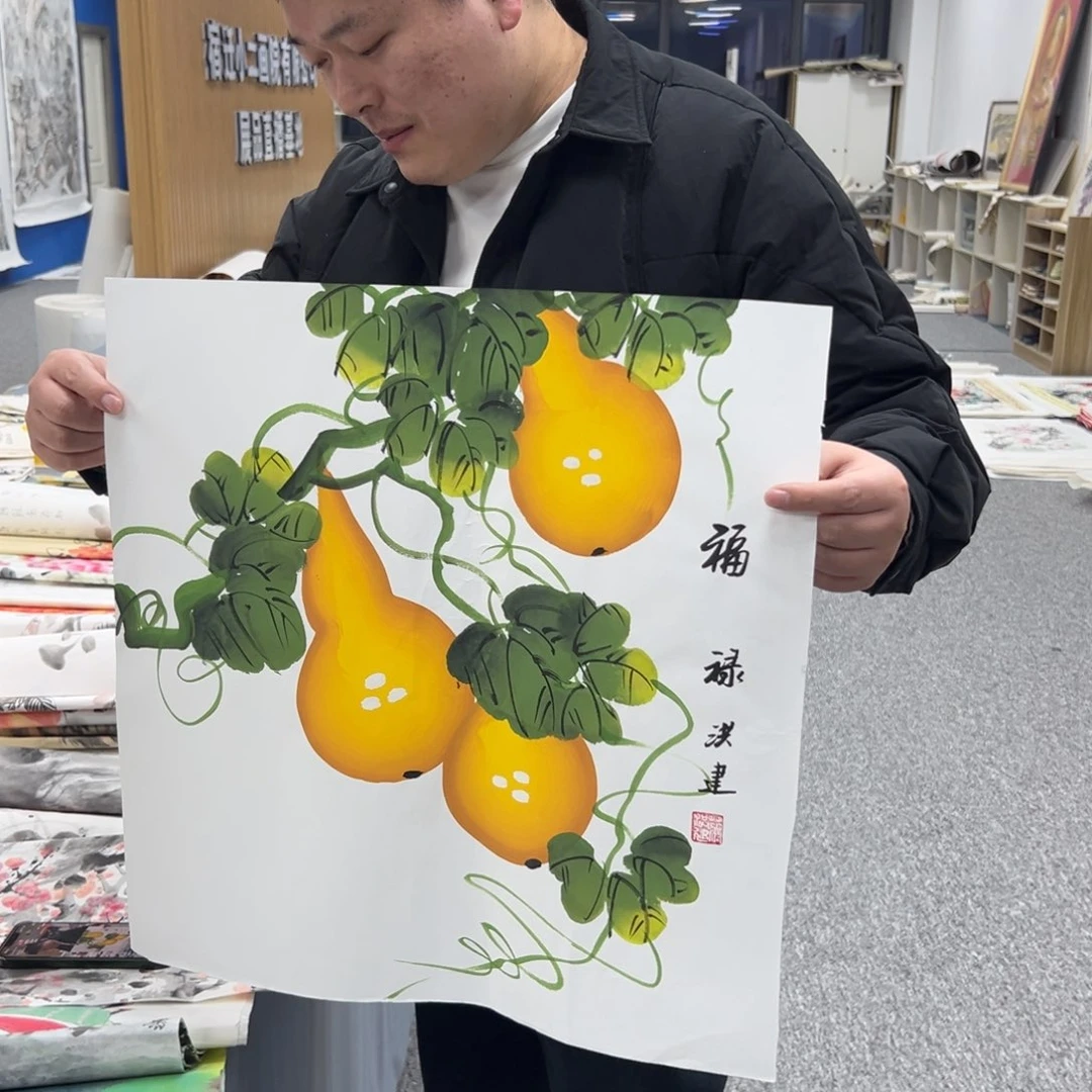 国画国画作品纯手绘