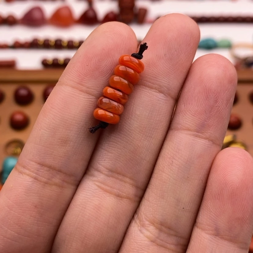 【闪购商品】未镶嵌配饰6.7南红玛瑙