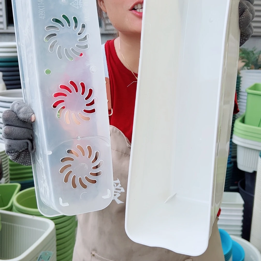 瑕疵储水菜盆白色3套