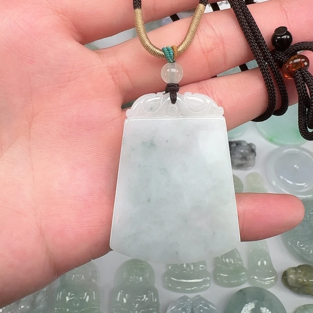 翡翠未镶嵌颈饰天然翡翠