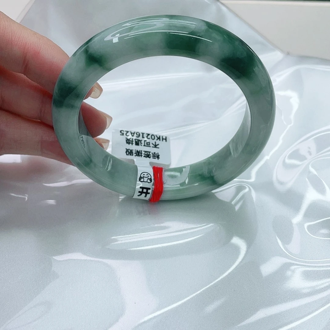 翡翠手镯未镶嵌正57.2