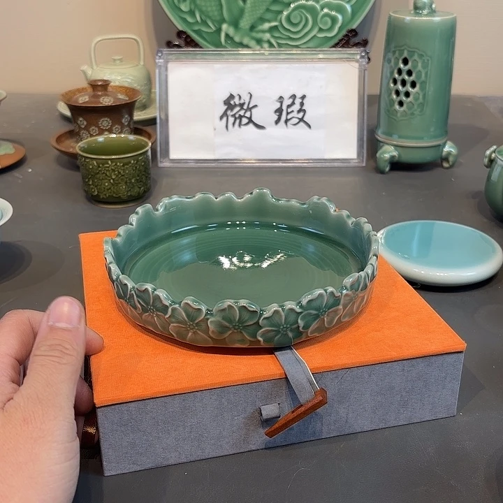 瓷片龙泉青瓷福利青瓷