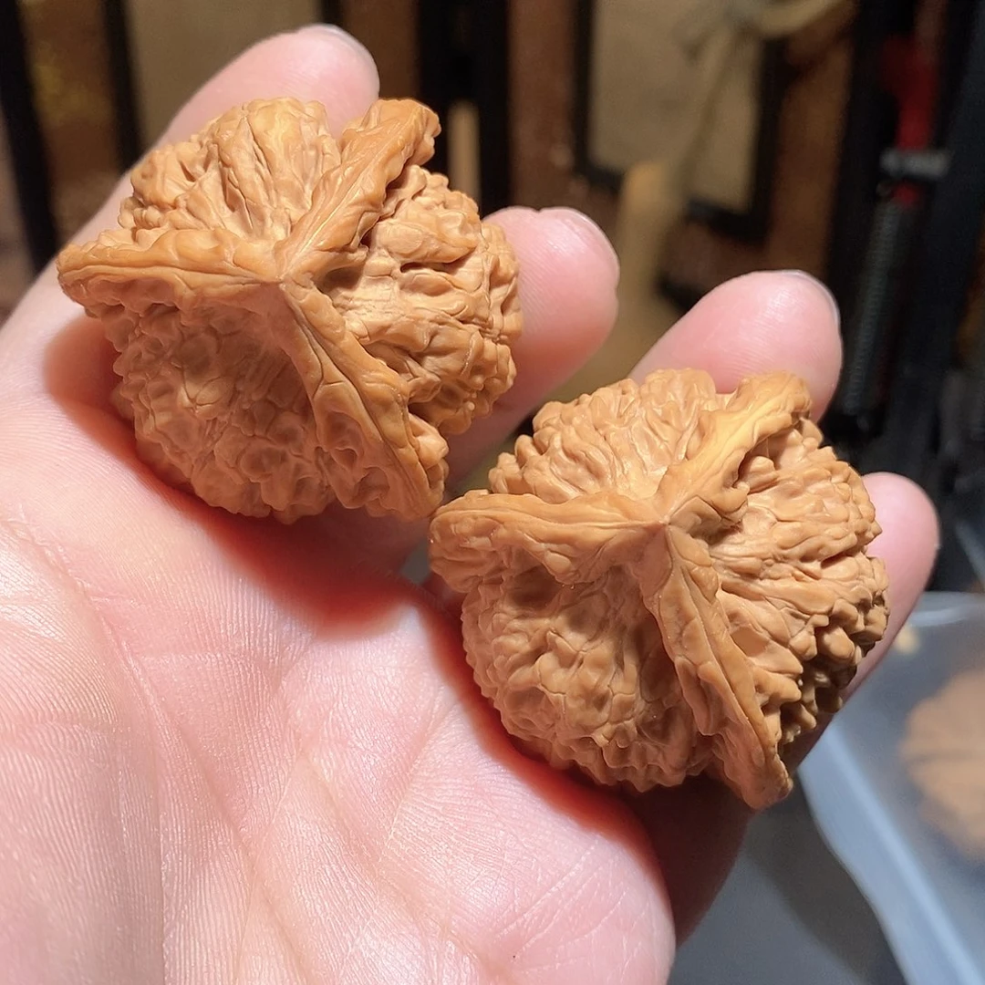 文玩核桃把件M**k44王勇三棱