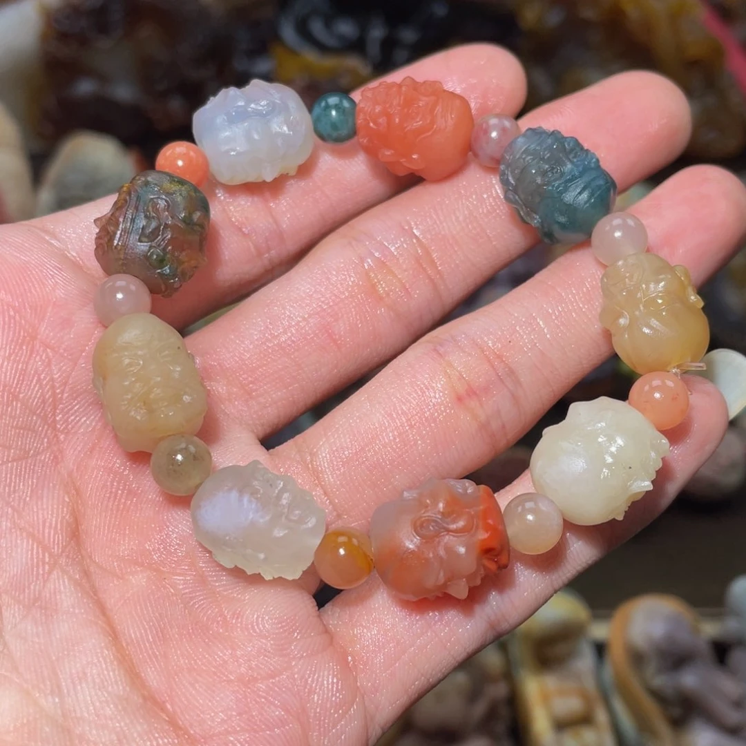 未镶嵌手串石英质玉