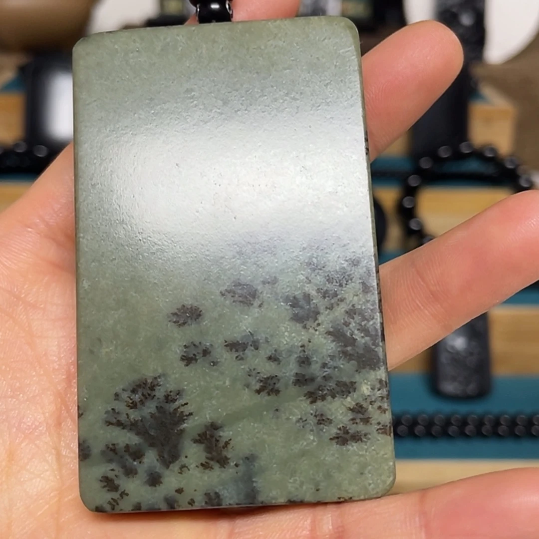 【闪购商品】和田玉未镶嵌吊坠(不含链)草花120克