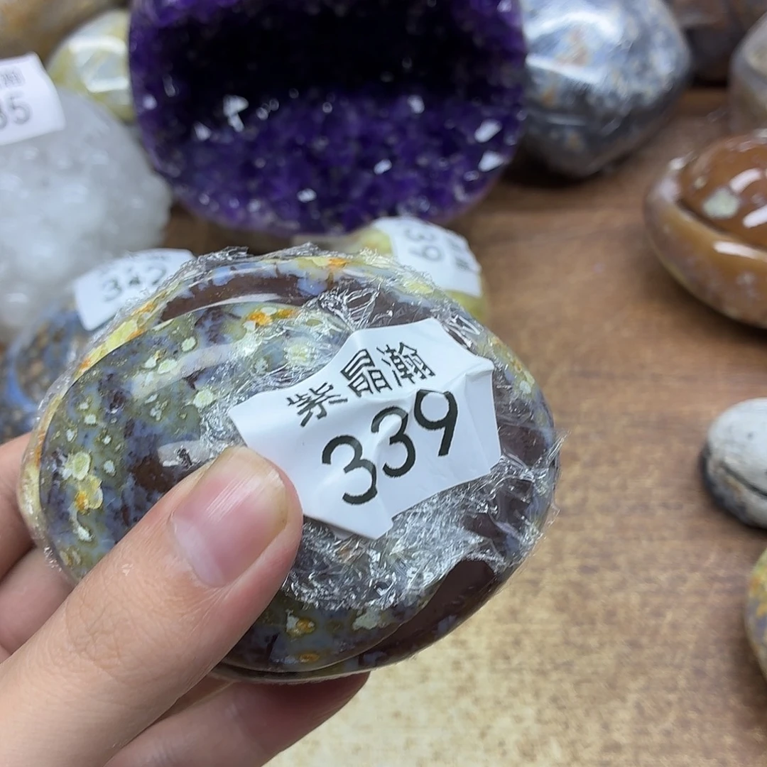 流***彩未镶嵌大型摆件（非配饰）水晶