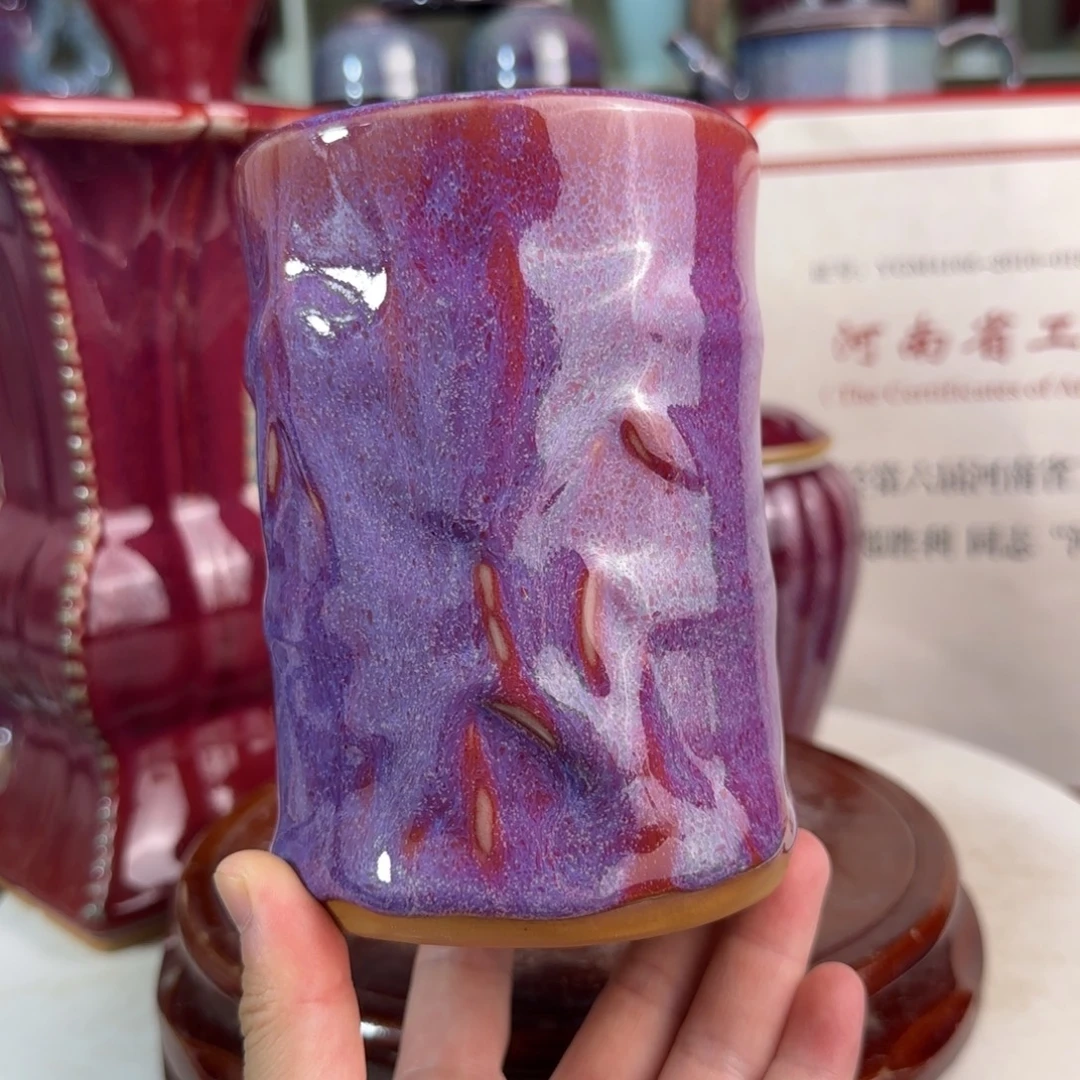 摆件郑家钧窑摆件