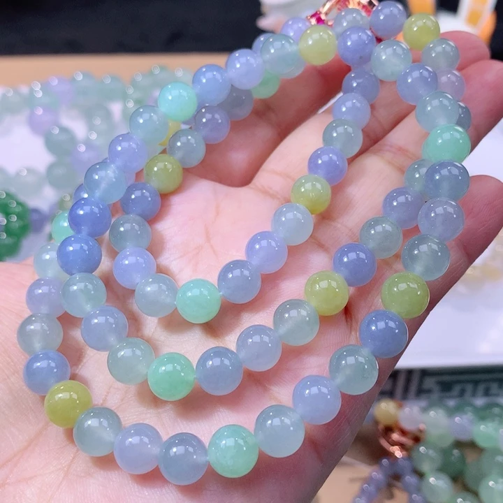 翡翠手链未镶嵌翡翠卡8