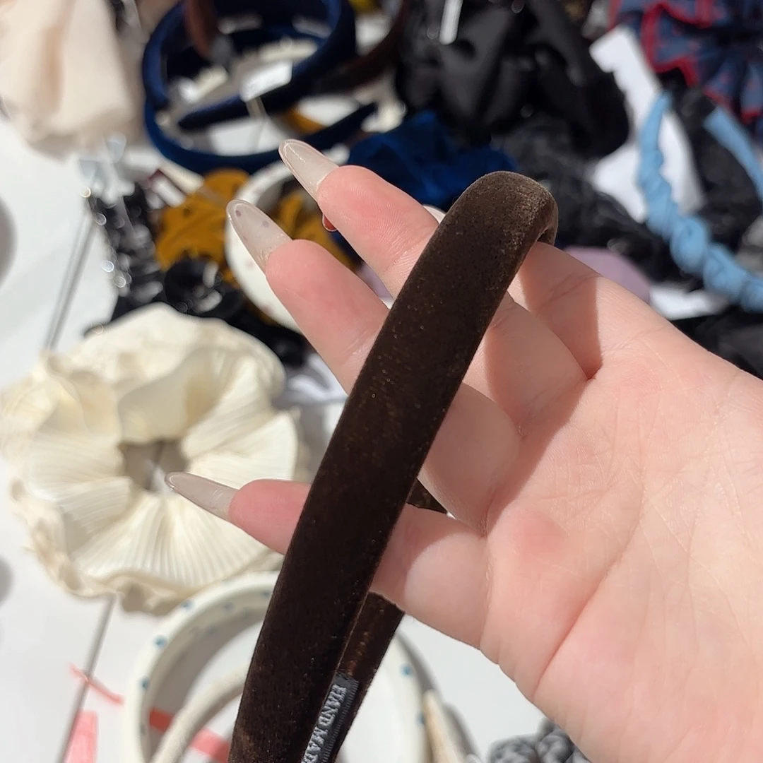 铁合金皮质发饰发夹