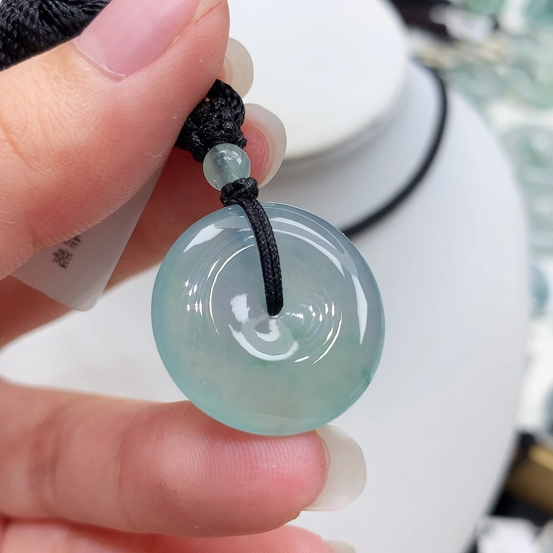 翡翠未镶嵌胸饰翡翠10，21.7/5