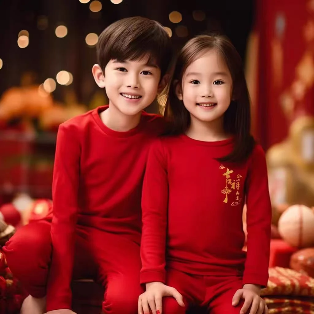 儿童内衣套装秋衣秋裤