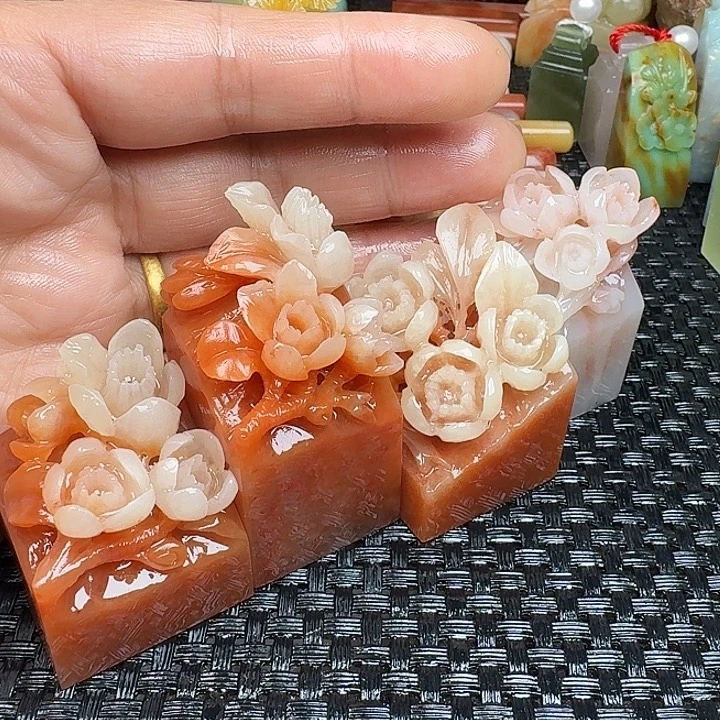 石***海青田石真真正正章