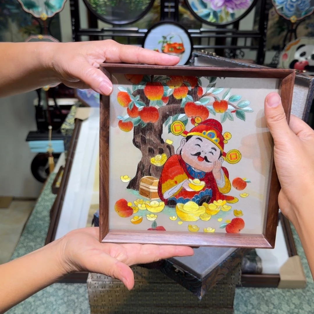 刺绣手工苏绣工艺制作技艺精湛