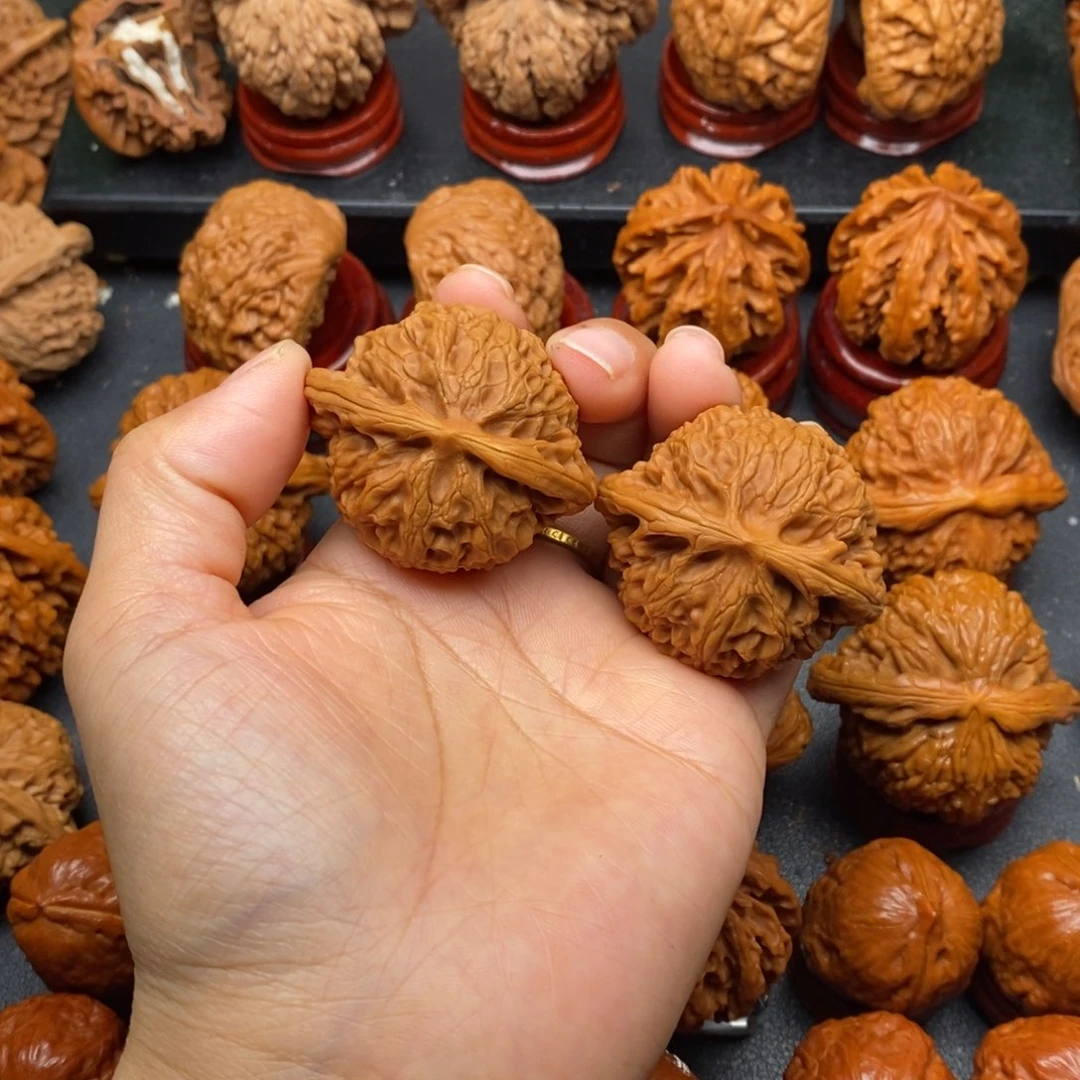 文玩核桃把件44宫灯