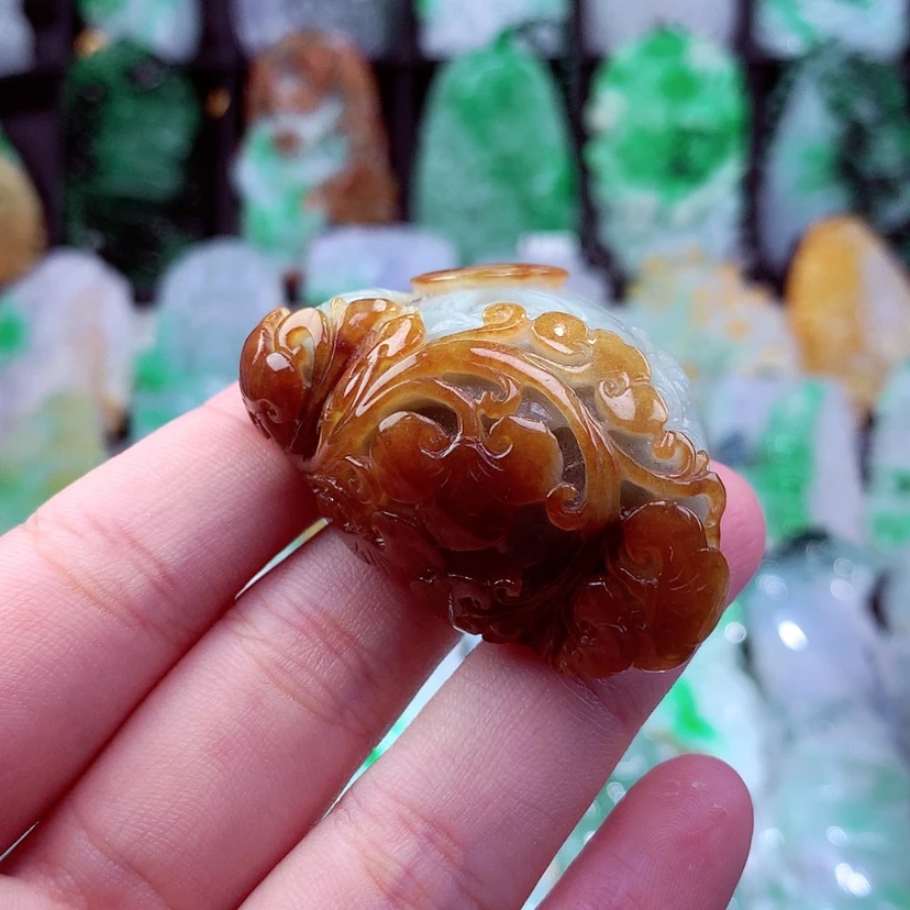 【闪购商品】翡翠颈饰未镶嵌挂件