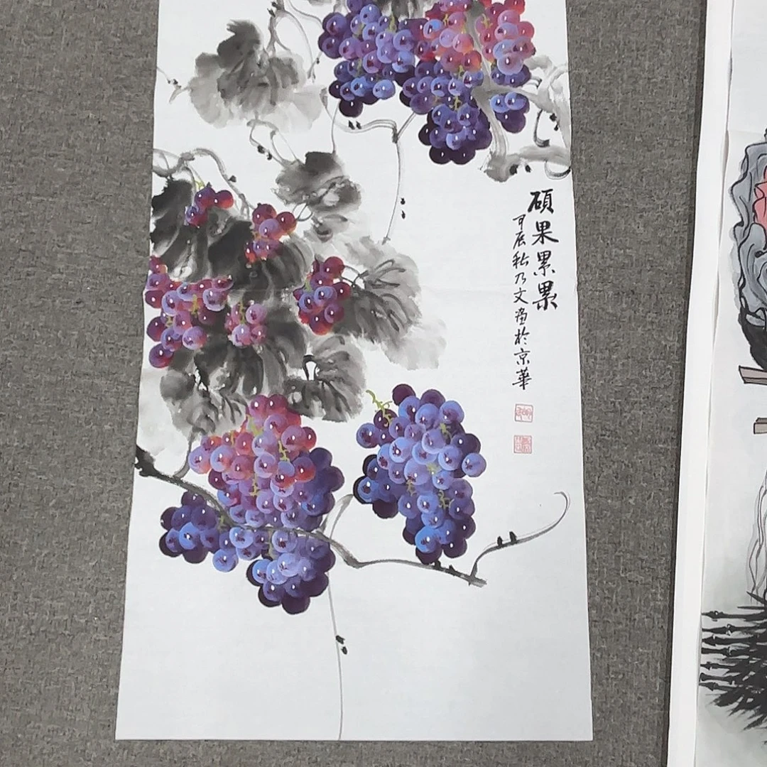 奔***牛国画国画作品多次入选国内外