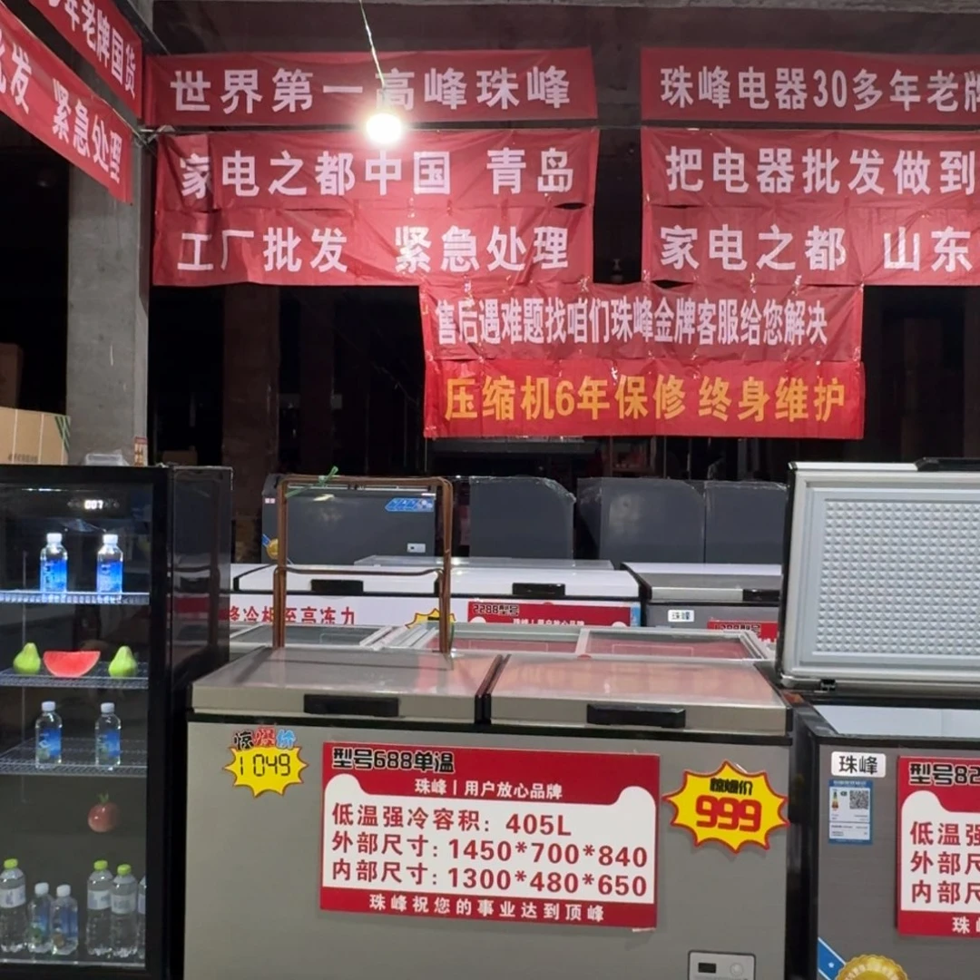 珠峰598单温5台冰柜