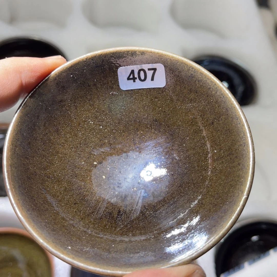 茶盏原矿原釉柴烧建盏