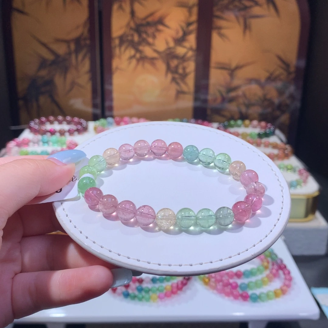 未镶嵌手链碧玺碧玺