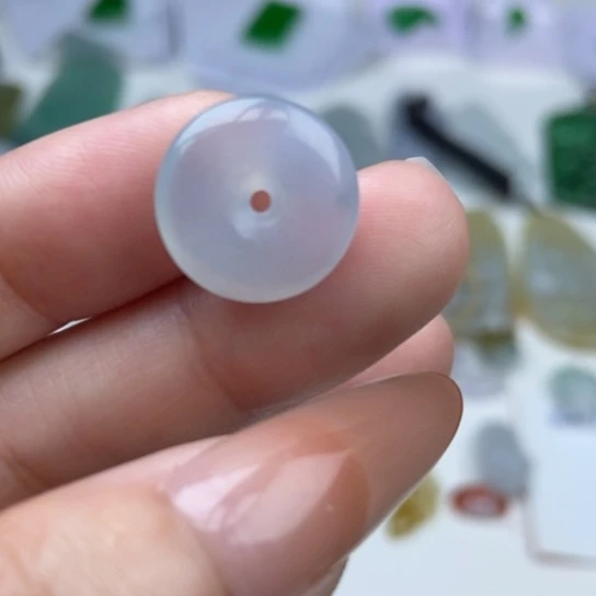 翡翠未镶嵌吊坠(不含链)天然缅甸翡翠a货