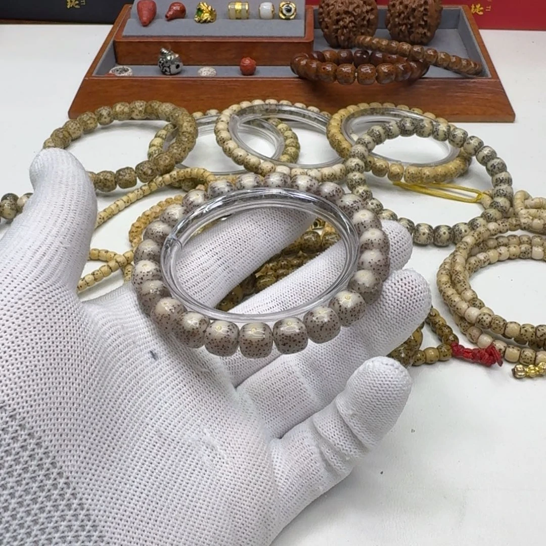 星月菩提手串22梵天糯冰大眼睛针尖星10左右桶单圈