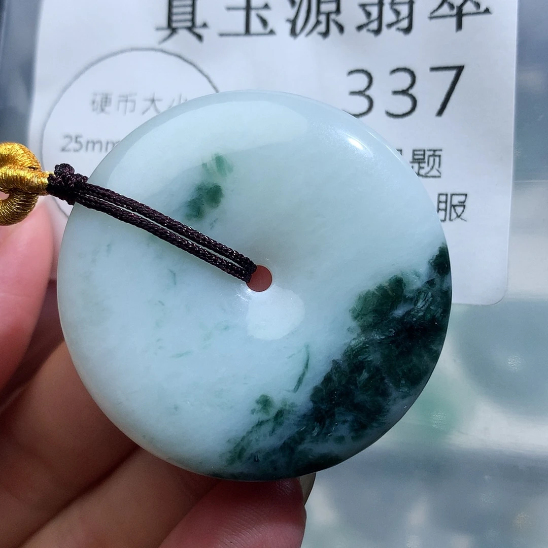 翡翠未镶嵌颈饰337
