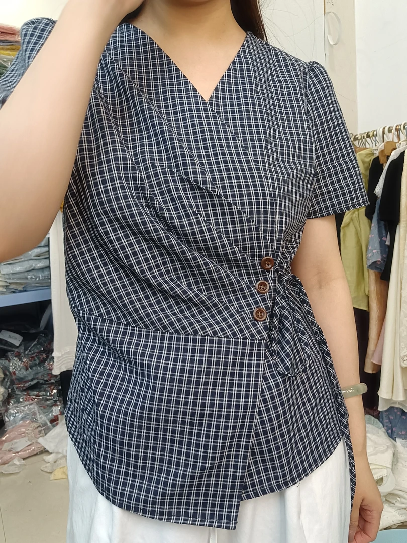 法式气质款腰间抽绳三扣收腰打底