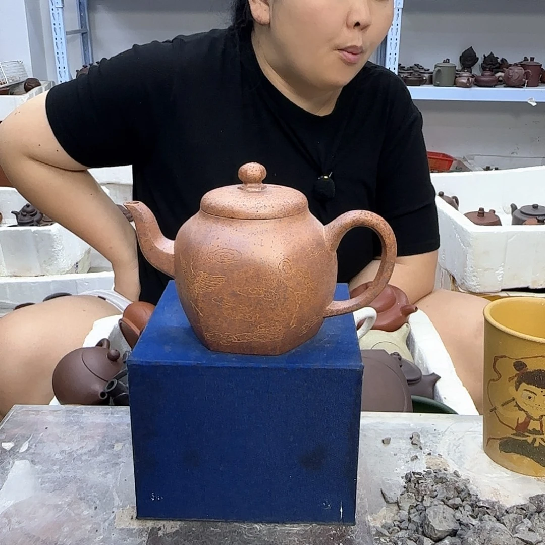 紫砂茶壶宜兴紫砂壶壶瑕疵处理