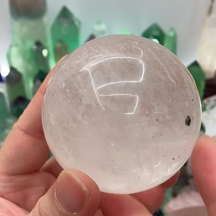 水晶未镶嵌摆件水晶有瑕