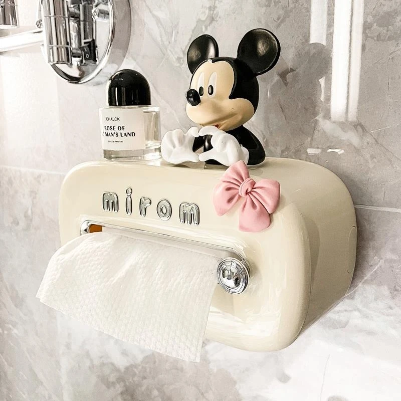 日本洗脸巾收纳盒壁挂式置物架放置盒子卫生间纸巾盒子